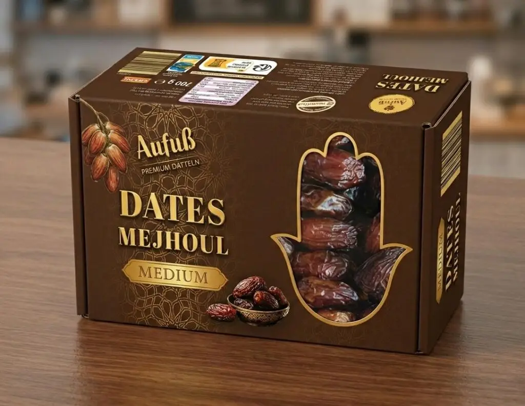 Medjool Datteln Medium in Handelsverpackung